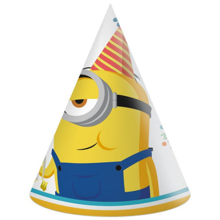 Minions Feesthoedjes The Rise Of Gru 6st van Procos koop je bij Partywinkel