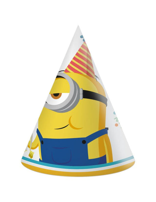 Minions Feesthoedjes The Rise Of Gru 6st van Procos koop je bij Partywinkel