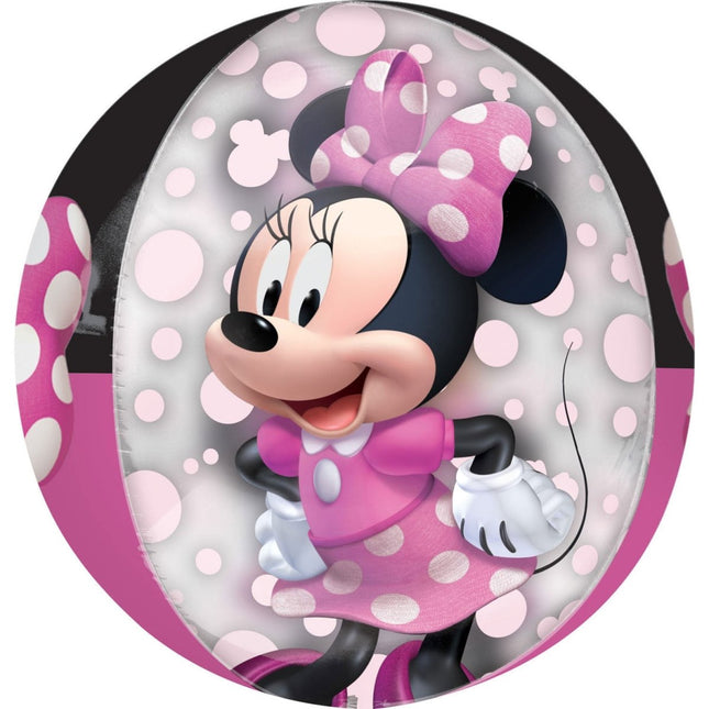 Minnie Mouse Helium Ballon Deluxe 40cm leeg van Anagram koop je bij Partywinkel