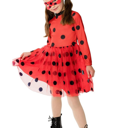 Miraculous Jurk Meisjes van Rubies koop je bij Partywinkel