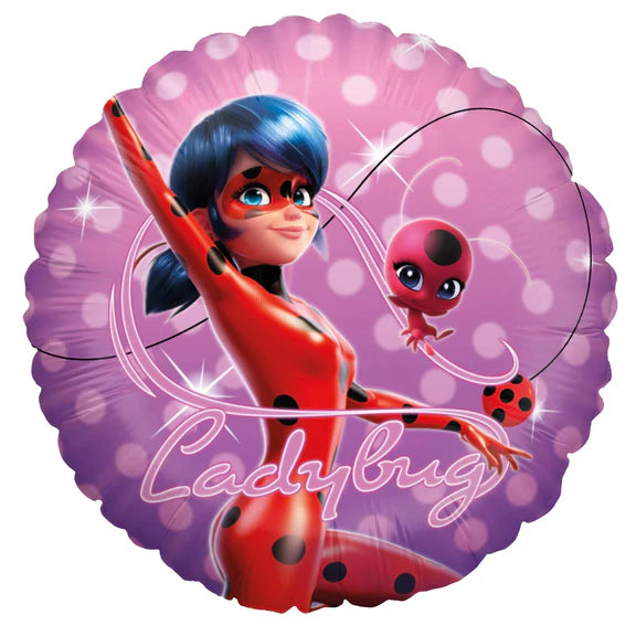 Miraculous Heliumballon Ladybug, tom, 45 cm