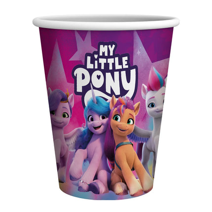 My Little Pony-krus, lilla, 250 ml, 8 stk.