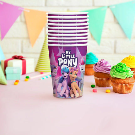 My Little Pony-krus, lilla, 250 ml, 8 stk.