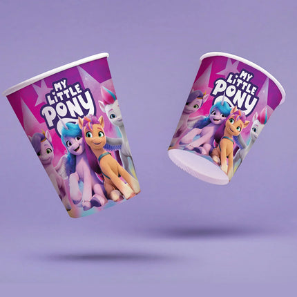My Little Pony-krus, lilla, 250 ml, 8 stk.