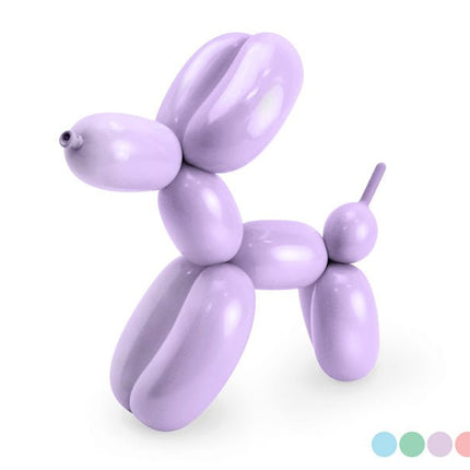 Modeleer Ballonnen Pastel 30st van Partydeco koop je bij Partywinkel