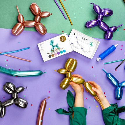 Modeleer Ballonnnen Glansend 30st van Partydeco koop je bij Partywinkel