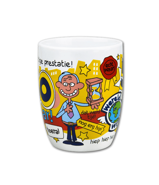 Mok 50 Jaar Man 12cm van Paper Dreams koop je bij Partywinkel