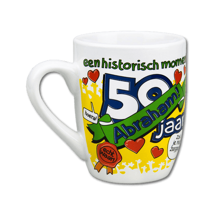 Mok Abraham 12cm van Paper Dreams koop je bij Partywinkel