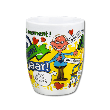 Mok Abraham 12cm van Paper Dreams koop je bij Partywinkel