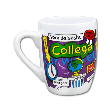 Mok Collega 12cm van Paper Dreams koop je bij Partywinkel