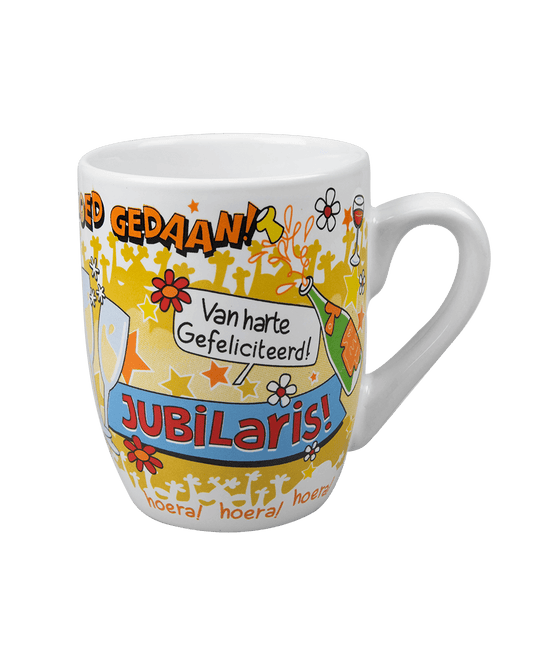 Mok Jubilaris van Paper Dreams koop je bij Partywinkel