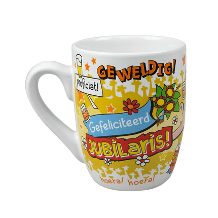 Mok Jubilaris van Paper Dreams koop je bij Partywinkel