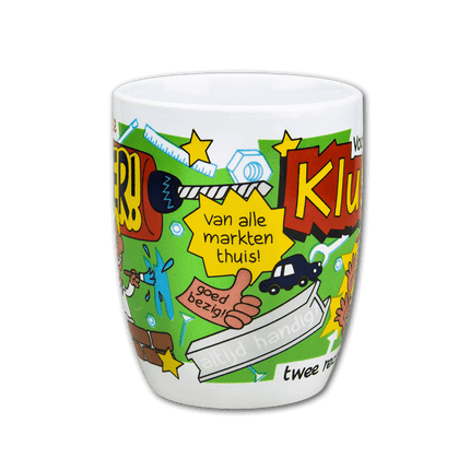 Mok Klusser 12cm van Paper Dreams koop je bij Partywinkel