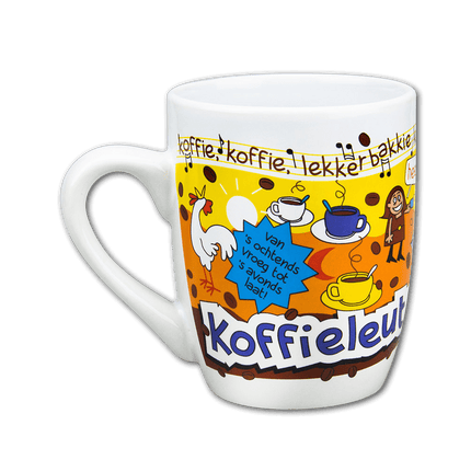 Mok Koffieleut 12cm van Paper Dreams koop je bij Partywinkel