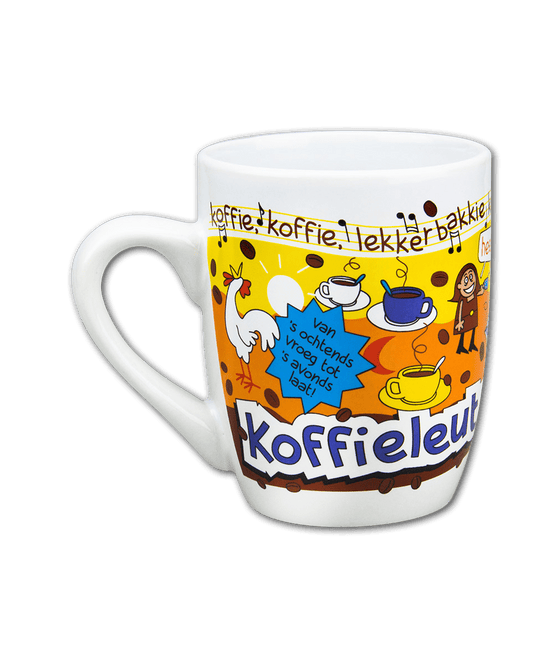 Mok Koffieleut 12cm van Paper Dreams koop je bij Partywinkel
