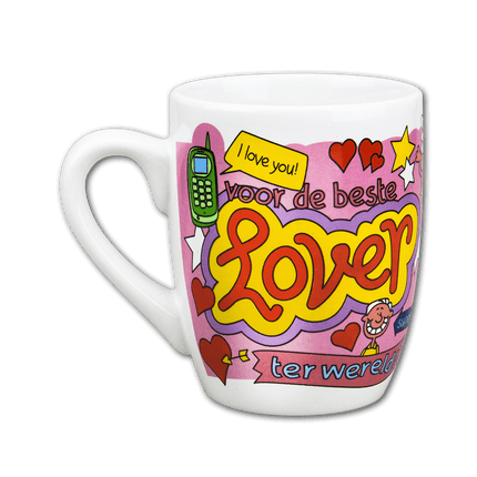 Mok Lover 12cm van Paper Dreams koop je bij Partywinkel