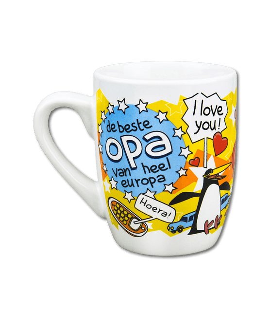 Mok Opa 12cm van Paper Dreams koop je bij Partywinkel