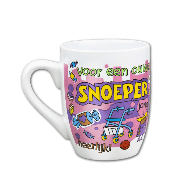 Mok Ouwe Snoeper 12cm van Paper Dreams koop je bij Partywinkel