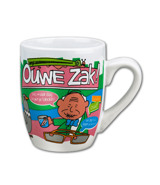 Mok Ouwe Zak 12cm van Paper Dreams koop je bij Partywinkel