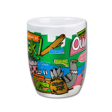 Mok Ouwe Zak 12cm van Paper Dreams koop je bij Partywinkel