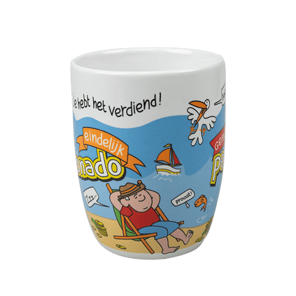 Mok Pensionado van Paper Dreams koop je bij Partywinkel