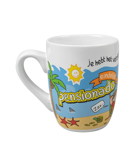 Mok Pensionado van Paper Dreams koop je bij Partywinkel