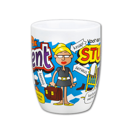 Mok Student 12cm van Paper Dreams koop je bij Partywinkel