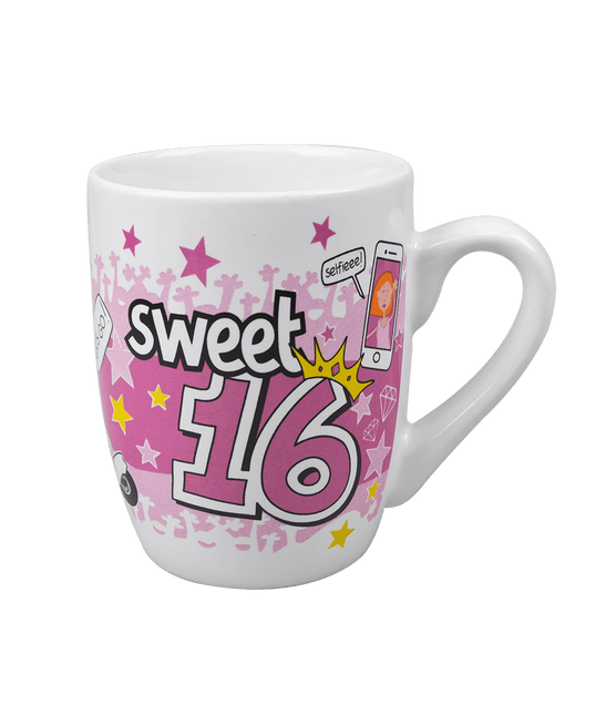 Mok Sweet 16 van Paper Dreams koop je bij Partywinkel