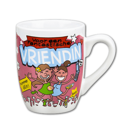 Mok Vriendin 12cm van Paper Dreams koop je bij Partywinkel