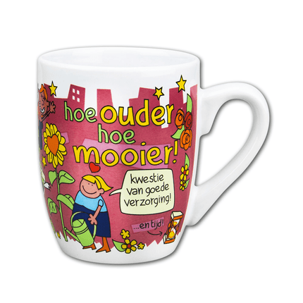 Mok Vrouw 12cm van Paper Dreams koop je bij Partywinkel