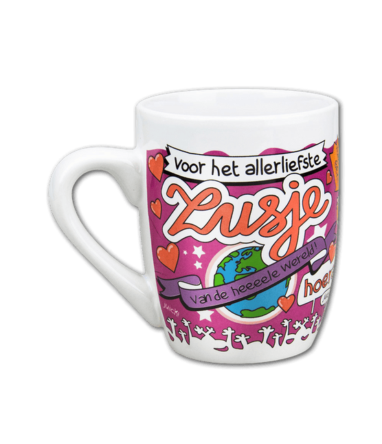 Mok Zus 12cm van Paper Dreams koop je bij Partywinkel