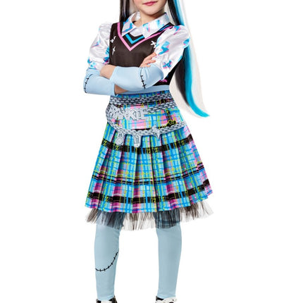Monster High Kostuum Frankie Stein Deluxe van Rubies koop je bij Partywinkel