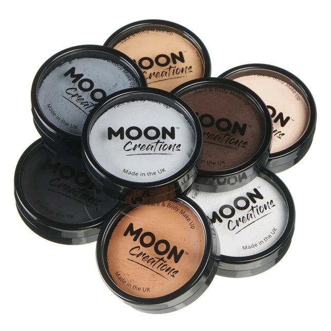 Moon Creations Pro Face Paint Cake Pots Pale Skin 36g van Moon Creations koop je bij Partywinkel