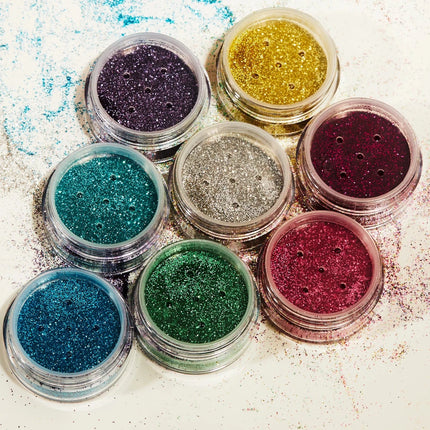 Moon Glitter Bio Glitter Shakers Silver 5g van Moon Creations koop je bij Partywinkel