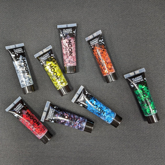 Moon Glitter Classic Chunky Glitter Gel Copper Bronze 12ml van Moon Creations koop je bij Partywinkel
