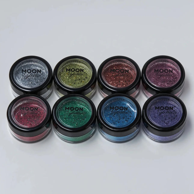 Moon Glitter Classic Fine Glitter Shakers Green 5g van Moon Creations koop je bij Partywinkel
