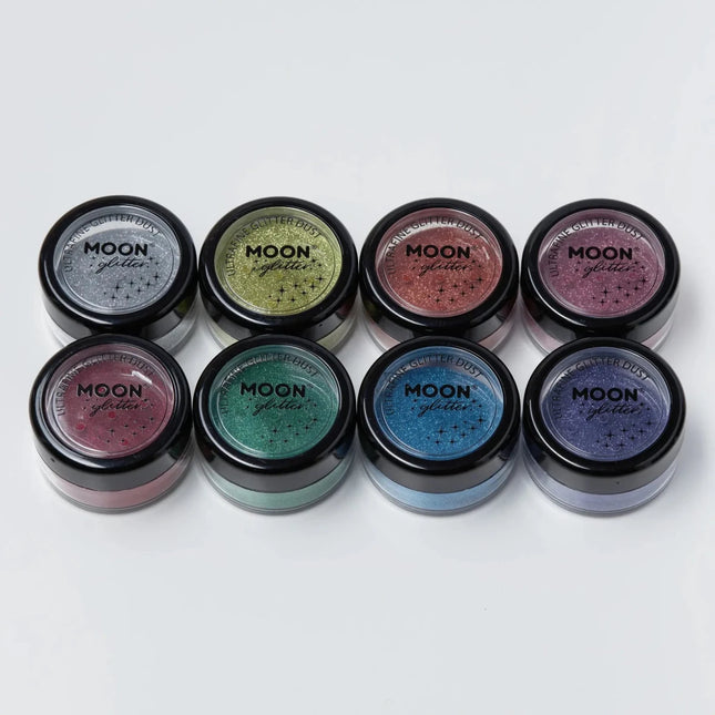 Moon Glitter Classic Ultrafine Glitter Dust Red 5g van Moon Creations koop je bij Partywinkel