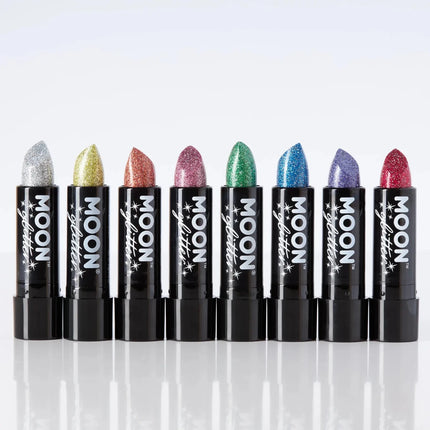 Moon Glitter Holographic Glitter Lipstick Rose Gold 4.2g van Moon Creations koop je bij Partywinkel