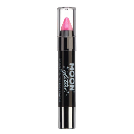Moon Glitter Iridescent Body Crayons Pink 3.2g van Moon Creations koop je bij Partywinkel