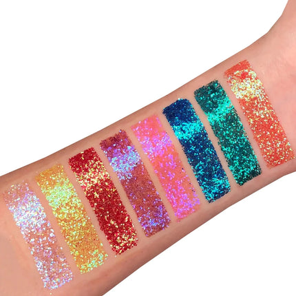 Moon Glitter Iridescent Fine Glitter Gel White 12ml van Moon Creations koop je bij Partywinkel