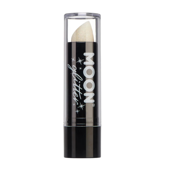 Moon Glitter Iridescent Glitter Lipstick White 4.2g van Moon Creations koop je bij Partywinkel