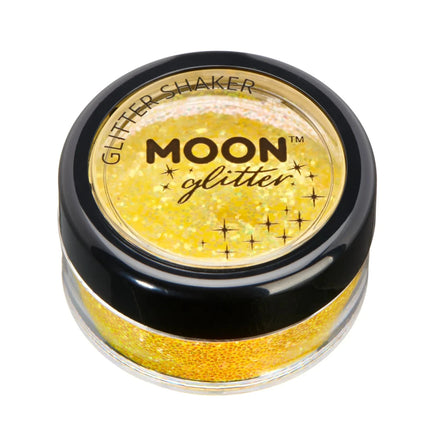 Moon Glitter Iridescent Glitter Shakers Yellow 5g van Moon Creations koop je bij Partywinkel