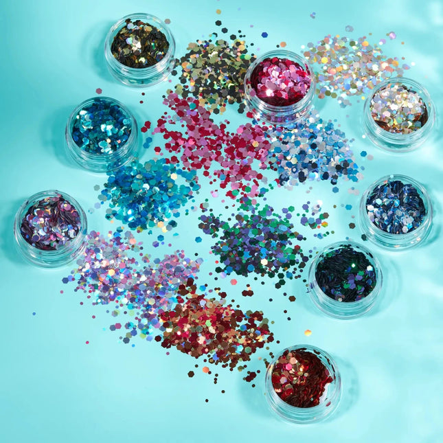 Moon Glitter Mystic Chunky Glitter Autumn 3g van Moon Creations koop je bij Partywinkel