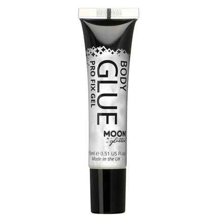 Moon Glitter Pro Fix Gel / Body Glue Pro Fix Gel / Body Glue 15ml van Moon Creations koop je bij Partywinkel