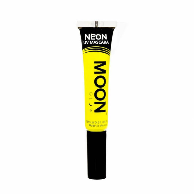 Moon Glow Neon UV Mascara Intense Yellow van Moon Creations koop je bij Partywinkel