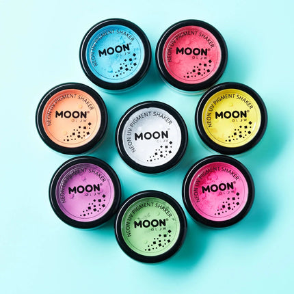 Moon Glow Neon UV Pigment Shakers Intense Orange 5g van Moon Creations koop je bij Partywinkel