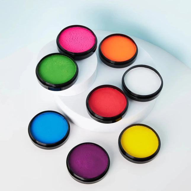 Moon Glow Neon UV Pro Face Paint Intense Green 36g van Moon Creations koop je bij Partywinkel