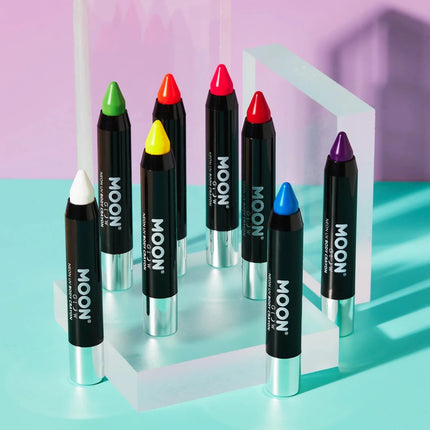 Moon Glow Pastel Neon UV Body Crayons Pastel Pink 3.2g van Moon Creations koop je bij Partywinkel