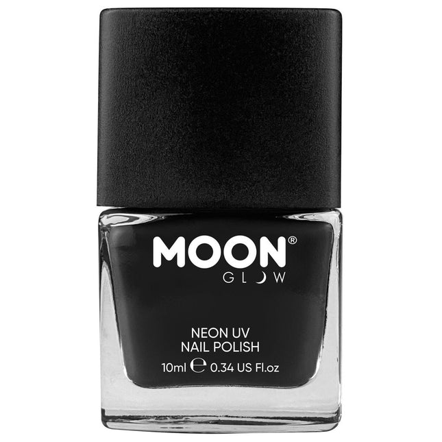 Moon Glow Pastel Neon UV Nail Polish Black 14ml van Moon Creations koop je bij Partywinkel