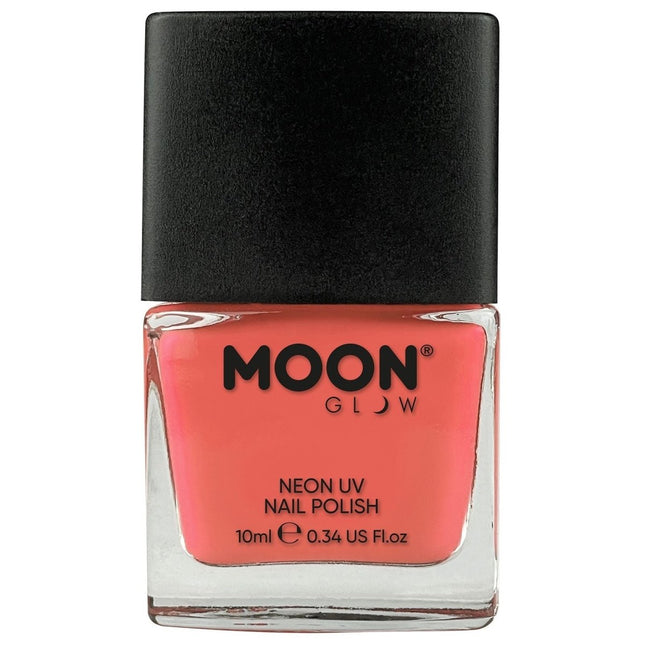Moon Glow Pastel Neon UV Nail Polish Pastel Coral 14ml van Moon Creations koop je bij Partywinkel
